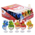 Mix 5 fruity flavors display box packing mini bubble gums in cup 