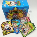 Multi-color mixed fruit flavor popping candy 