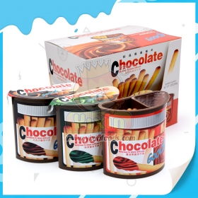 chocolate biscuit cup