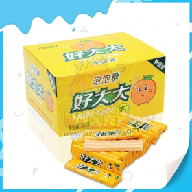 fruity flavour bubble gum