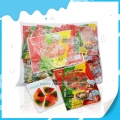 30 bags delicious fruit flavored pizza shaped gummy candy with fork 