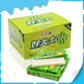 fruity flavour bubble gum