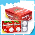4 Pieces Strawberry Flavour Super Heart Bubble Gum 