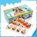 4 in 1 masha and the bear white and black chocolate egg with biscuit 