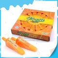 New Orange fruit flavored big pizza jelly pudding products 