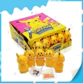 2017 New product pikachu toy bubble gum with tattoo paper 