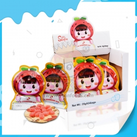strawberry girl gummy soft candy