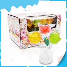 Roses lollipop