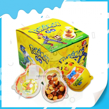 Surprise Egg Chocolate with toy and biscuit