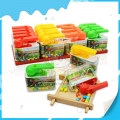 Halal Lovely Colorful Football Whistle Toy With Press Candy 