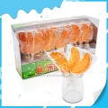 19g Halal fruity shape 3D soft candy lollipop shop 