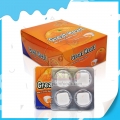 wholesale new items Jam filling chewing gum orange flavor gum 