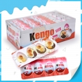 4 in 1 Kengo white and black chocolate bird egg with biscuit 