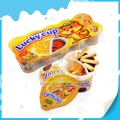 10 Pieces  Lucky Cup Chocolate and Biscuit 