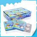 Mint flavor chewing gum 4pcs chewing gum with center filled 