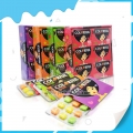 Mix Boxed colorful fruit flavor chewing gum 
