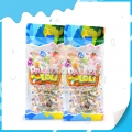 12g colorful fruity twist sweet marshmallow lollipop 