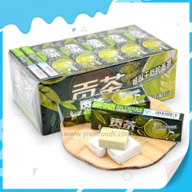 green tea flavor milk hard candy