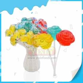 rose lollipop