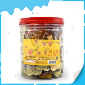 Hard lollipop Candy With Sour Plum