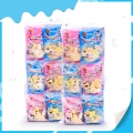 Cartoon dog watermelon or heart shape individual packing marshmallow 