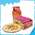 Colorful fruity flavor 6g bottle packing in barrel packing bubble gum 