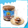 Mini small pvc jar star chocolate cookies cup 