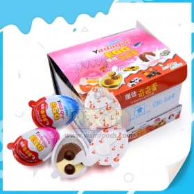 Surprise Egg Chocolate with toy and biscuit
