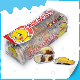 chocolate with biscuits
