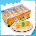 Halal jelly soft candy fruity candy jelly lollipop 