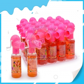 Shaking spray candy