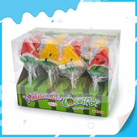 watermelon hard lollipop