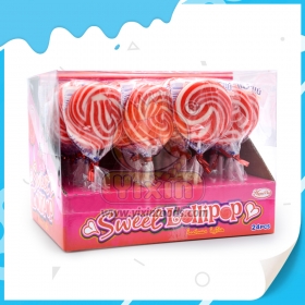 round hard lollipop