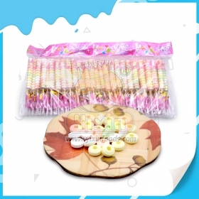 press candy lollipop