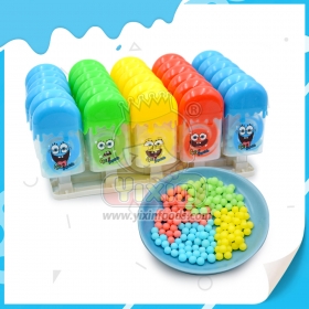 ice cream shape bottle with press candy