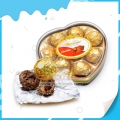 New 8 pcs heart shape box packing chocolate 