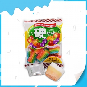 gummy roll with popping candy