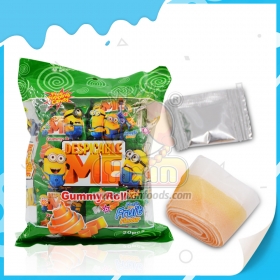 gummy roll with popping candy