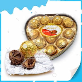 12pcs heart shape chocolate