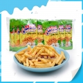 Cheap crispy and salty garlic flavor mini crunchy 