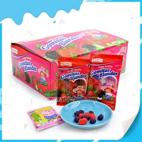 raspberry & blueberry soft candy