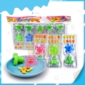 High quality Gyro with 8pcs colorful toys candy 