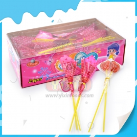 twins heart hard lollipop