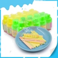 Delicious fruity cc stick with puzzle and tattoo for kids 