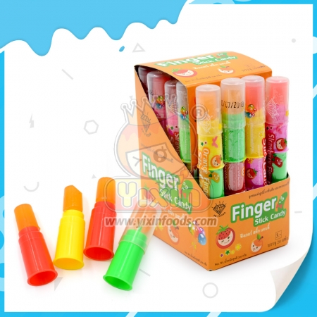 finger stick candy toy