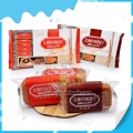 Belgian flavor style brown sugar caramel biscuits with crisp shape 
