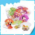 Good tasting cartoon chocolate and marshmallow for child 