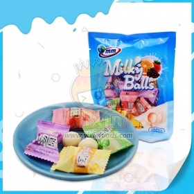 Fruit flavor jam filing milk balls