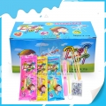 Hot item fly candy fruity cc stick with puzzle for kids 