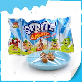 five fruit flavors hard candy lollipop